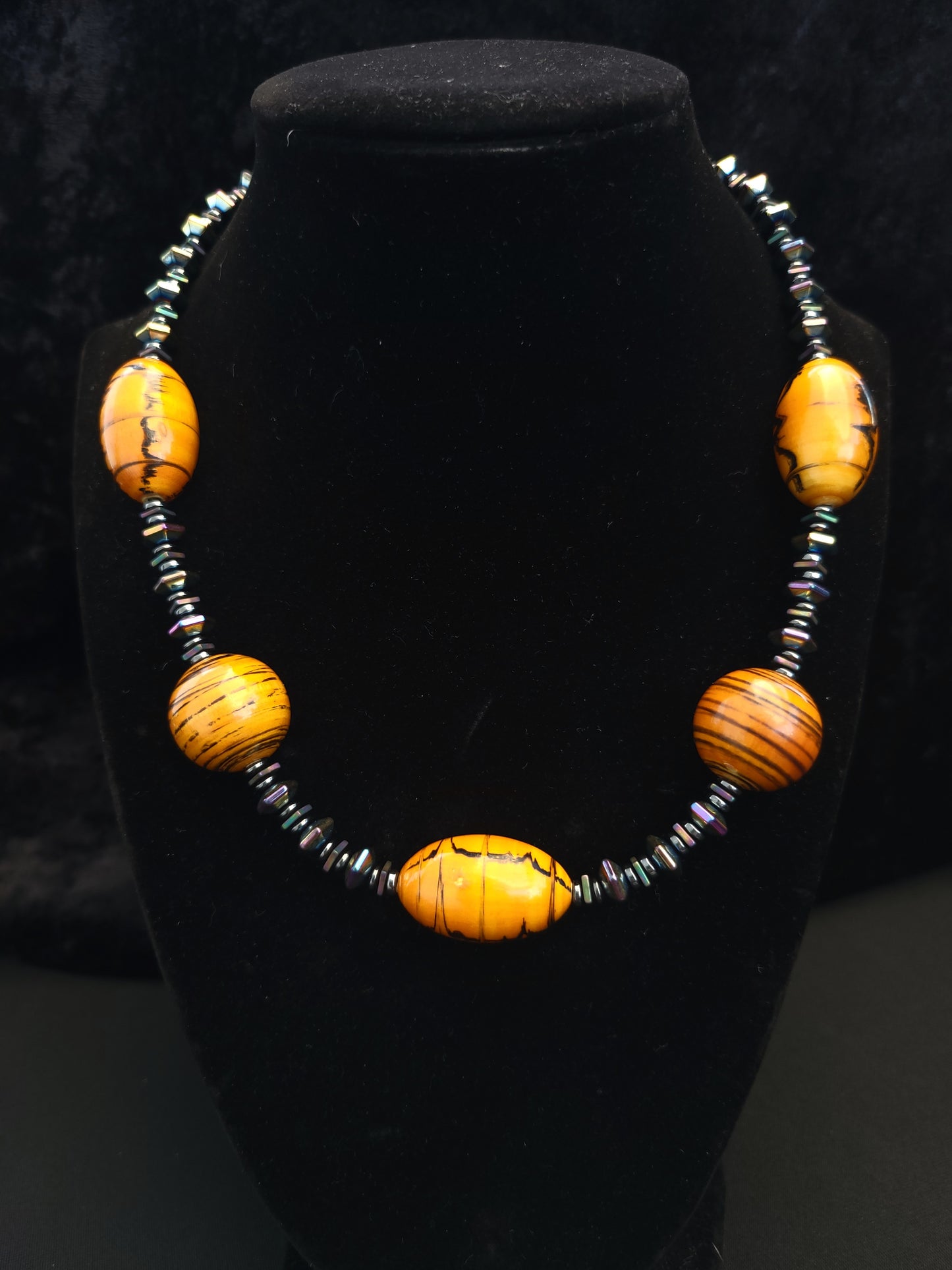 Marbled Orb Weaver Necklace