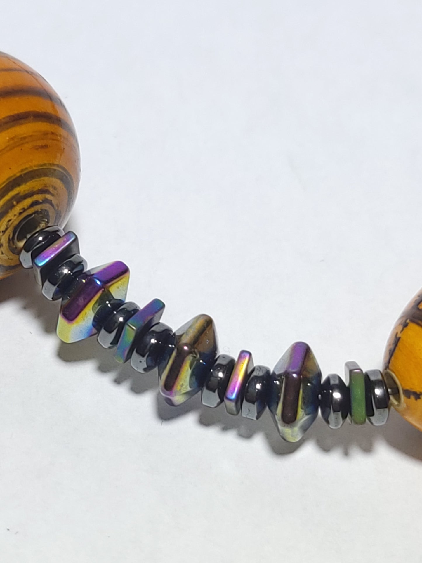 Marbled Orb Weaver Necklace